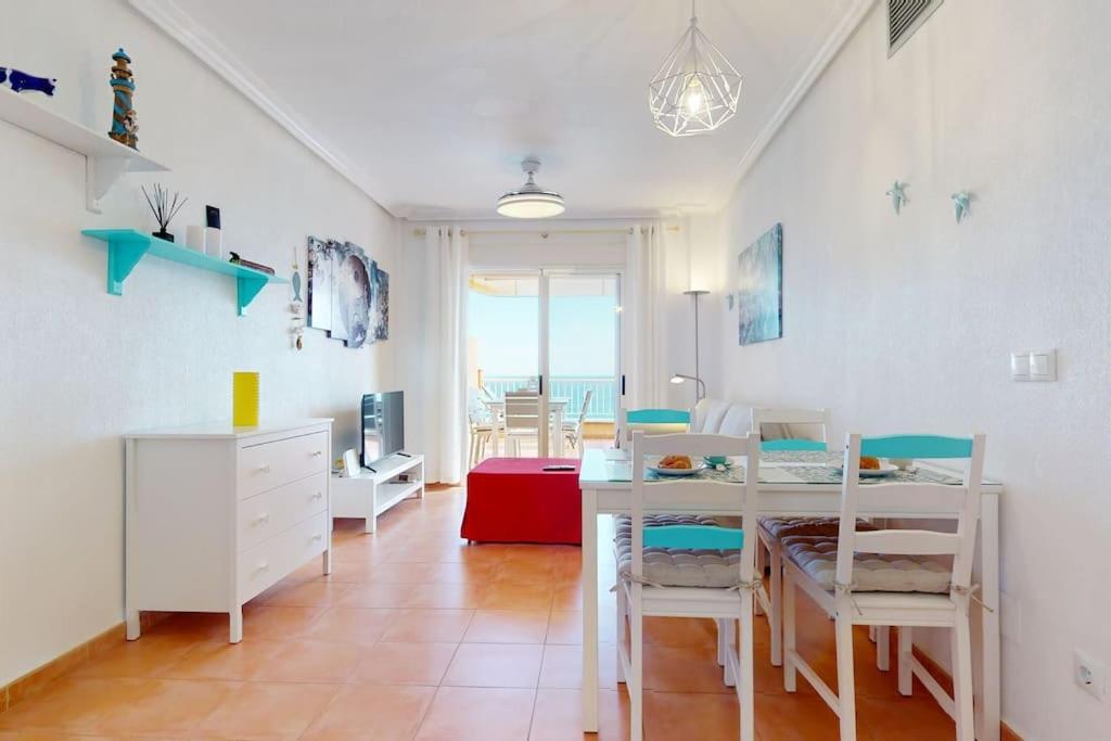 Apartamento Atico El Mar Mojacar- Marina De La Torre Res. Golf Exterior foto