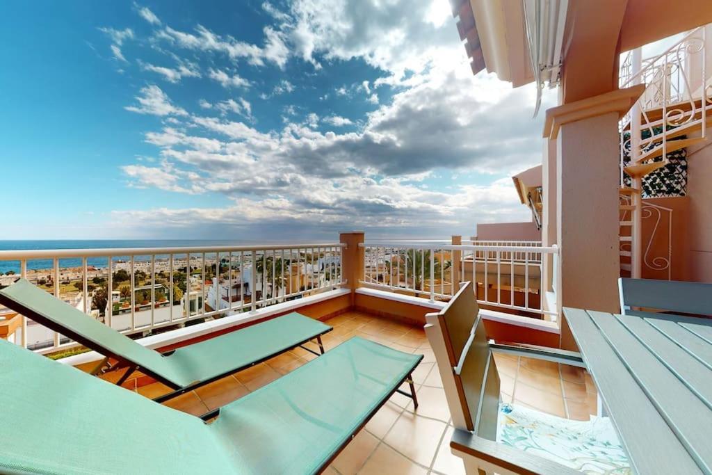 Apartamento Atico El Mar Mojacar- Marina De La Torre Res. Golf Exterior foto