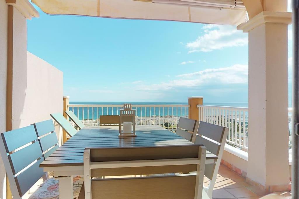 Apartamento Atico El Mar Mojacar- Marina De La Torre Res. Golf Exterior foto