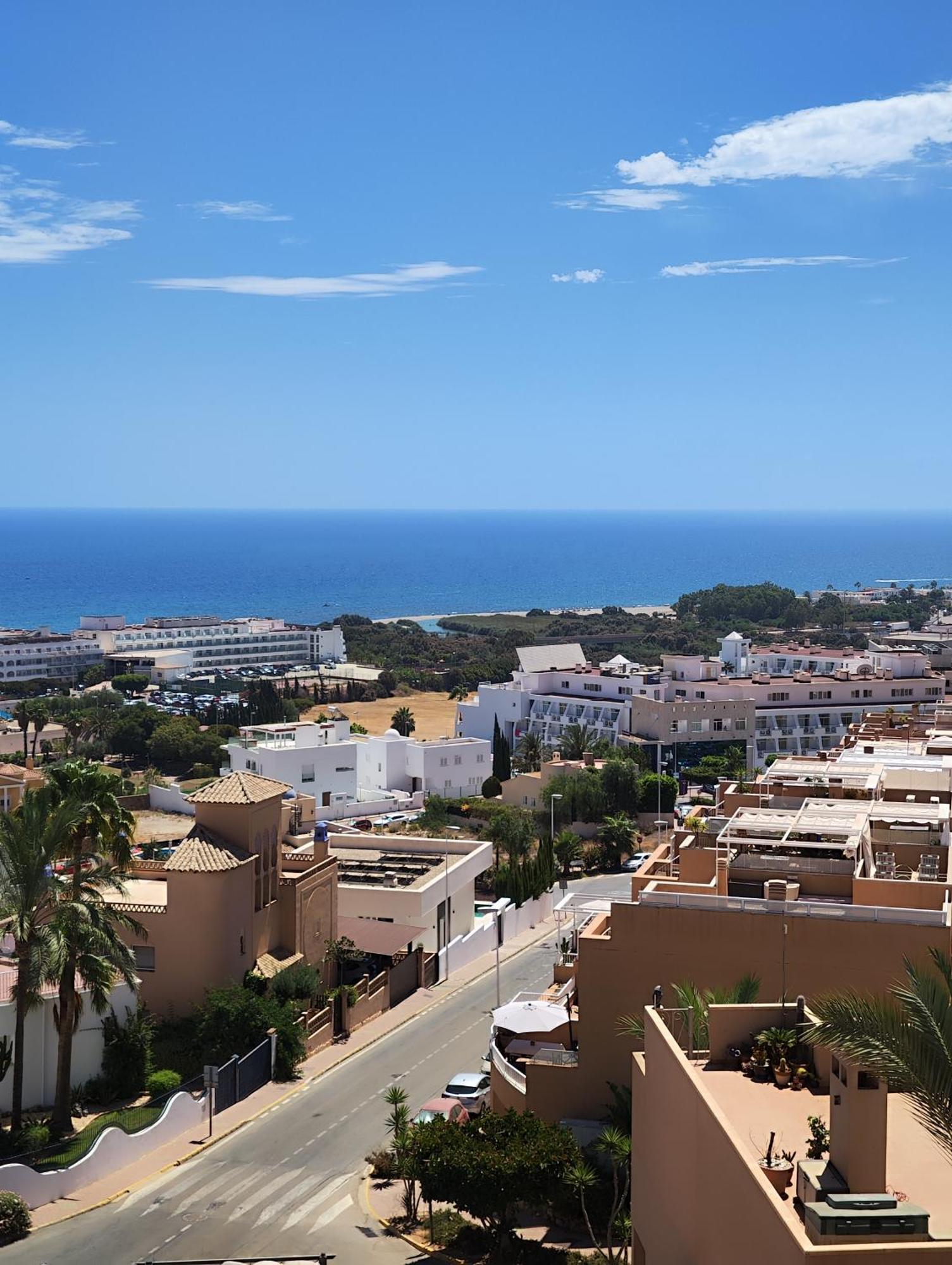 Apartamento Atico El Mar Mojacar- Marina De La Torre Res. Golf Exterior foto